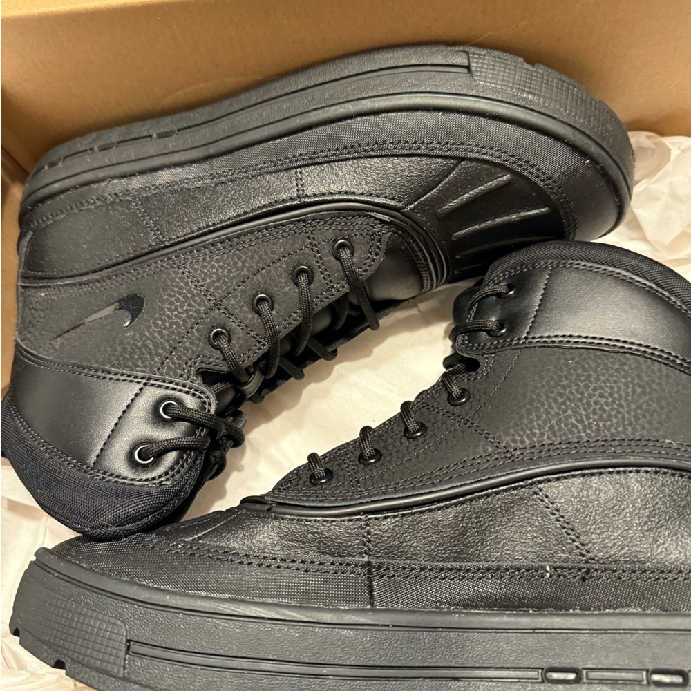 Nike Black High-Top Boots